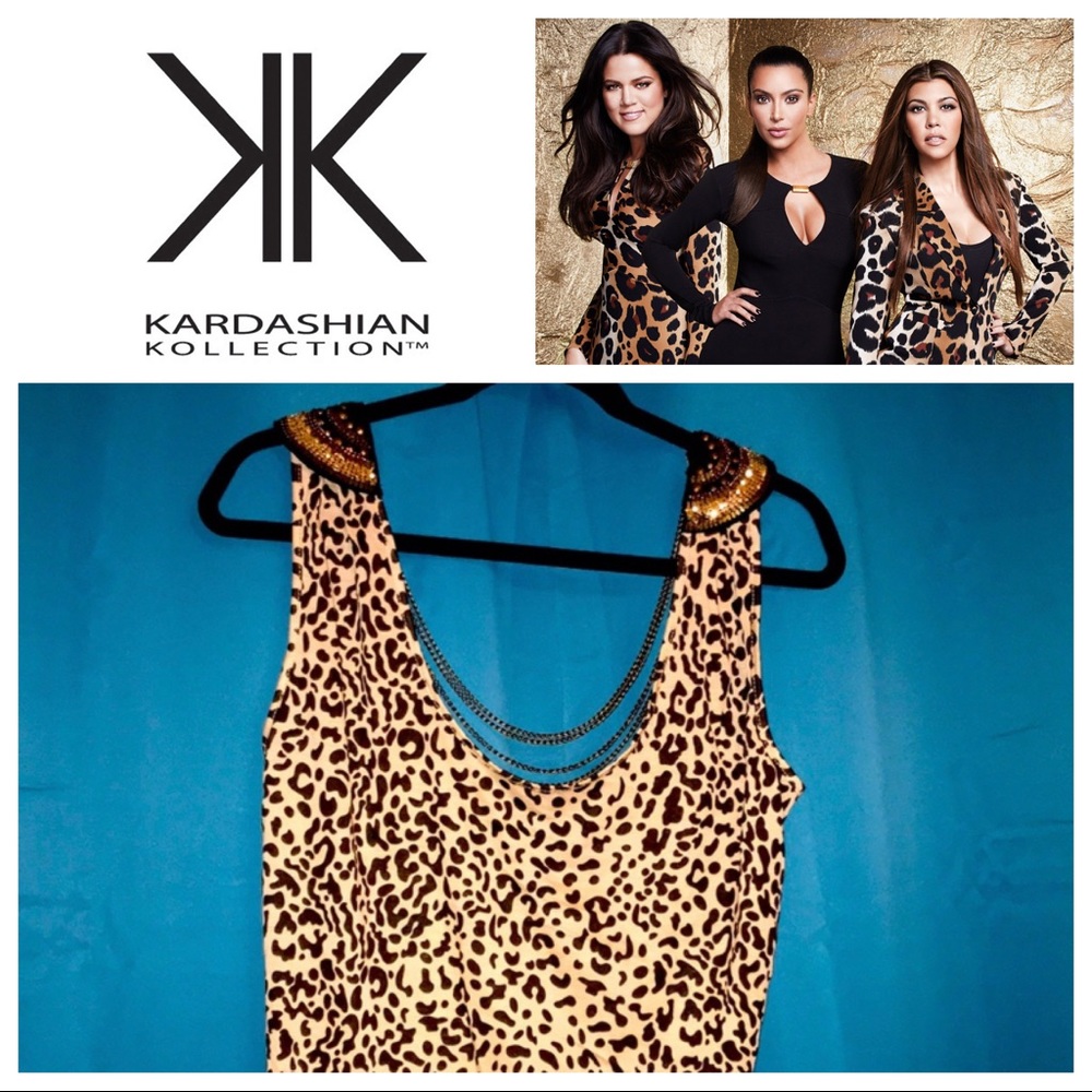 Kardashian Kollection Bling Tank Top NWT (RARE)